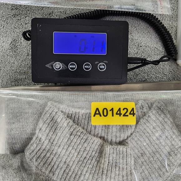 The Prairie by Rachel Ashwell Sweater Dress Womens S Gray Wool Blend Mock Neck - Picture 12 of 12